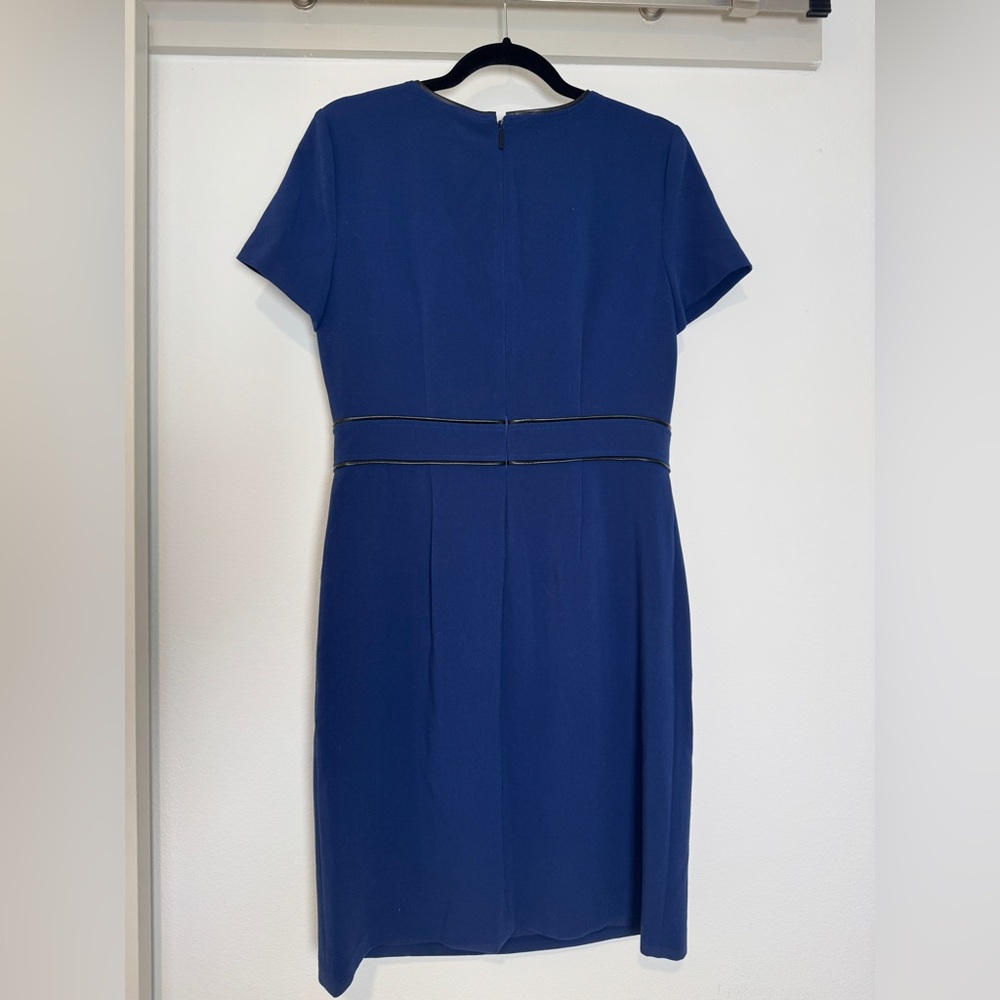 Karl Lagerfeld Royal Blue Dress Size 8 New NWT - Picture 4 of 12